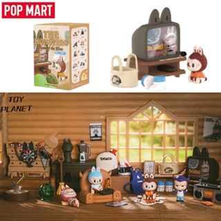 Pop MART the Monsters Home of the Elves Series ตุ๊กตาลาบูบู ของขวัญวันเกิด ของเล่นสําหรับเด็ก