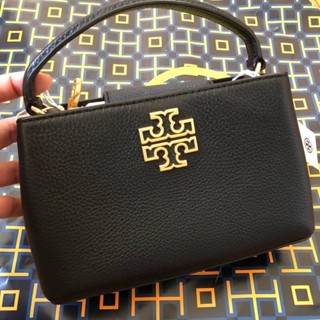 Tory Burch Britten Micro Satchel ⚜️ กระเป๋าถือ หรือ กระเป๋าสะพาย สามารถถอดสายได้