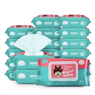 [สินค้าใหม่]ทิชชู่เปียกคุณภาพสูง Baby Wipes ผ้านุ่มชุ่มชื่น/ทิชชู่เปียก