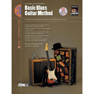 หนังสือเรียนดนตรี Basic Blues Guitar Method Book 3