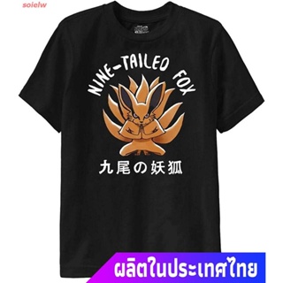 เสื้อยืดเทรนด์Zakk เสื้อผู้ชายเกาหลี เสื้อผู้ชายเท่ๆ นารูโตะ ผู้ชาย Ripple Junction Naruto Shippuden Youth Nine ls Chibi