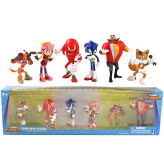 โมเดลฟิกเกอร์ PVC รูป Sonic Boom Rare Dr Eggman Shadow Tails 6-7 ซม. 6 ชิ้น ต่อชุด I1K9