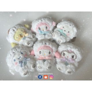 Sanrio ตุ๊กตาพวงกุญแจ Fluffy Snow