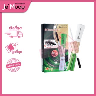 [ODBO บีคิว 2 หัว] BQ COVER Double Extension Mascara มาสคารา | บำรุงขนตา+พร้อมปัดขนตายาว กันน้ำติดทน