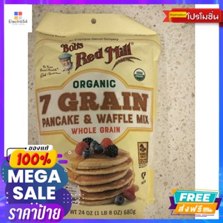 Bobs red mill 7Grain Pancake &amp; Waffle Mix แป้งทำแพนเค้ก 680gBobs red mill 7Grain Pancak