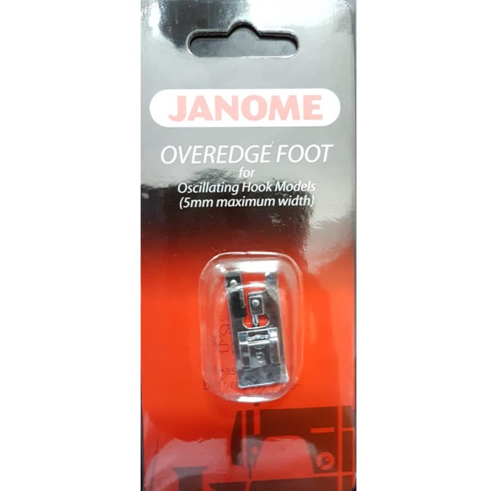 MESIN Spmj Janome อุปกรณ์รองเท้าจักรเย็บผ้าสําหรับ Semi-Overlocks แบรนด์ Janome