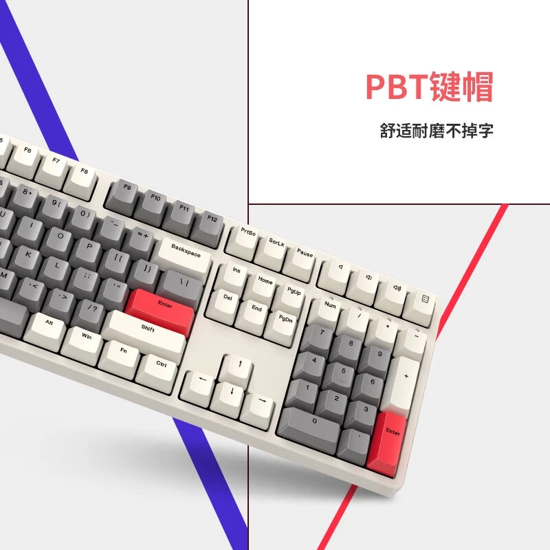 ikbc Time Grey คีย์บอร์ดไร้สาย Mechanical Keyboard Cherry Switch thumbnail 7
