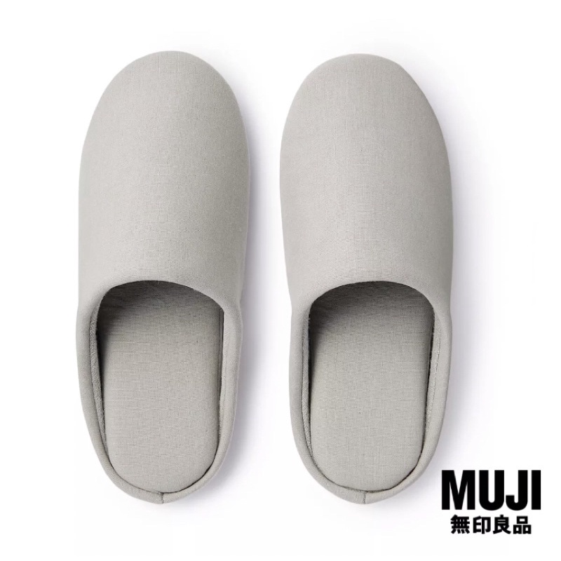 [MUJI] รองเท้าแตะใส่ในบ้าน ผ้าฝ้าย Slippers