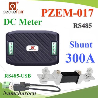 ..DC มิเตอร์ดิจิตอล PZEM-017 IoT วัดค่า 0-300A 0-300V โมดูล RS485 พ.. NC