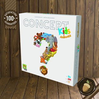 Concept Kids: Animals บอร์ดเกม คู่มือภาษาอังกฤษ