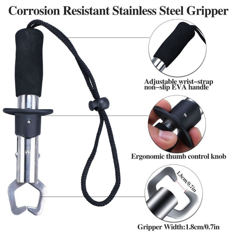 LIP GRIP FISH GRIPPER FISH MOUTH CLAMP TOOL