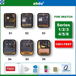 【พร้อมส่ง】อะไหล่หน้าจอสัมผัส Lcd OLED แบบเปลี่ยน สําหรับ Apple Watch Series 1 2 3 4 5 6 iWatch 38 มม. 42 มม. 40 มม. 44 มม.