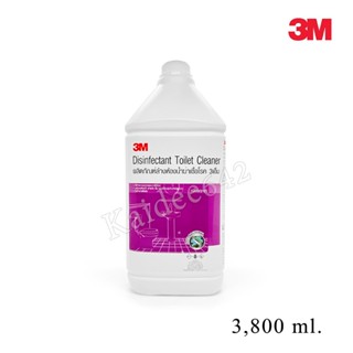 3M ล้างห้องน้ำฆ่าเชื้อโรค กลิ่นพฤกษา Disinfectant Toilet Cleaner 3.8 L