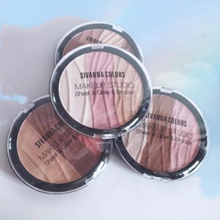 HF998 Sivanna Colors Makeup Studio Sheer &amp; Glow &amp; Bronze