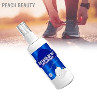 Peach Beauty 100ml สเปรย์ผงซักฟอกรองเท้าตู้รองเท้า Fresher ถุงเท้ารองเท้า Fragrance Cleaner สำหรับครัวเรือน Office