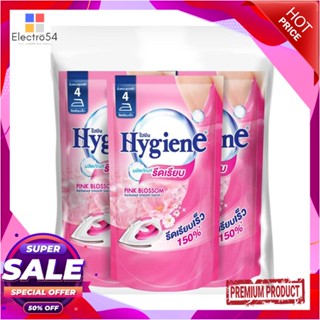 LIQUID รีฟิลน้ำยารีดผ้า HYGIENE PINK BLOSSOM 500 มล. แพ็ก 3 ชิ้นLIQUID FABRIC STARCH REFILL HYGIENE PINK BLOSSOM 500ML P