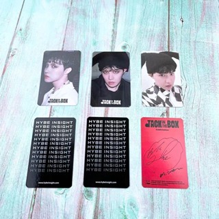 อัลบั้มโฟโต้การ์ด แจ็ค Kpop BTS Bangtan Boys J-hope Jack In The Box สําหรับของขวัญกองทัพ