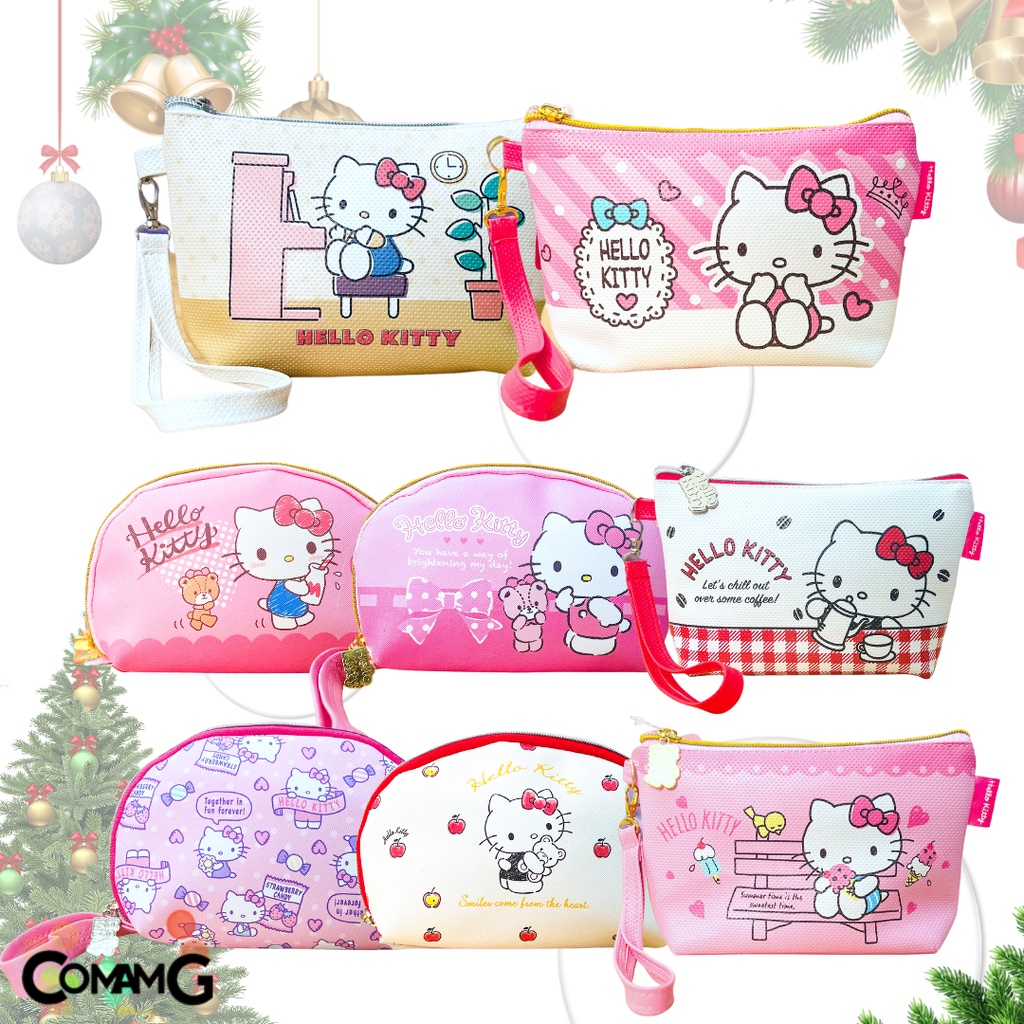 กระเป๋าเครื่องสำอางค์ กระเป๋าคิตตี้ Kitty ใส่เครื่องเขียน หรือเครื่องสำอางค์ น่ารักมาก MT