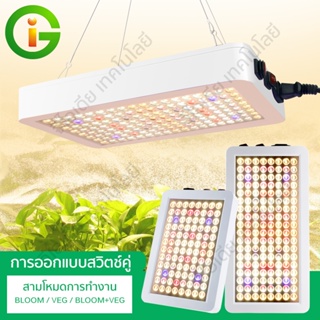 LEDไฟปลูกต้นไม้ Grow Light  เต็มสเปกตรัม แสงอาทิตย์ 900W SMD2835 แสงดี ไฟเลี้ยงต้นไม้โตเร็ว2เท่า เหมาะสำหรับพืชทุกชน