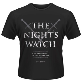 Sanc6 {พร้อมส่ง} เสื้อยืดแขนสั้น พิมพ์ลาย Game Of Thrones The Night Watch พลัสไซซ์ ของขวัญวันเกิด สําหรับผู้ชาย_07