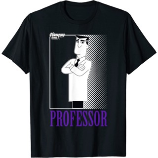 Childrens T-Shirts CN The Powerpuff Girls Professor Portrait T-Shirt Childrens Clothes Fashion Baby Fashion Kids _05