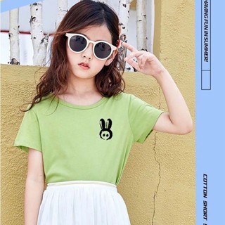 K-2375-SHORT 7สี เสื้อยืดเด็ก เสื้อเด็กน่ารัก เสื้อเด็กราคาปลีก-ส่ง