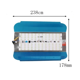 Parischamps LED ไอโอดีน-Tungsten 50W 100W สปอตไลท์ทนทาน Refletor ไฟ LED น้ําท่วมไฟกลางแจ้งไฟทํางานไฟ LED