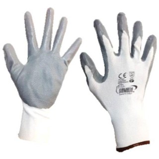 NITRILE-COATED ถุงมือเคลือบไนไตร YAMADA N102GYNITRILE-COATED GLOVES YAMADA N102GY