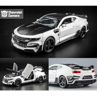 Klt โมเดลรถยนต์ Bumblebee Camaro diecast 1:32 ของเล่นสําหรับเด็ก PPYT