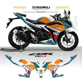 แถบสติกเกอร์ CBR150R FACELIFT K45G SEMIFULL CBR 150R MOTIF 7 REPSOL SEMI FULL CBR 150R K45G พร้อมส่ง สติกเกอร์ CBR 150R LIST Of My STICKER DECAL