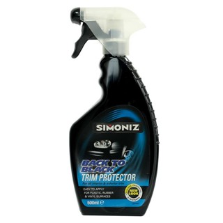 BACK สเปรย์เคลือบเงายาง SIMONIZ BACK TO BLACK TRIM PROTECTOR 500 มิลลิลิตรBACK TO BLACK TRIM PROTECTOR SPRAY SIMONIZ 500