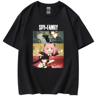 เสื้อยืดโอเวอร์ไซส์Manga Anime spy x family ลอยด์ ฟอเจอร์ อาเนีย ฟอเจอร์ ยอร์ ฟอเจอร์ cotton ฝ้าย Loid Anya Yor Bon_03