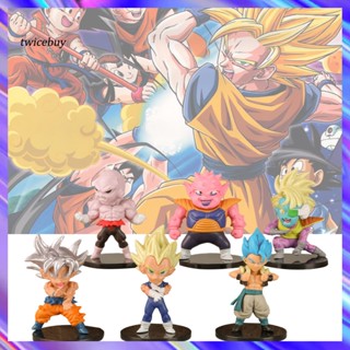 [TY] ฟิกเกอร์ อนิเมะญี่ปุ่น Dragon Ball Realistic 6 ชิ้น