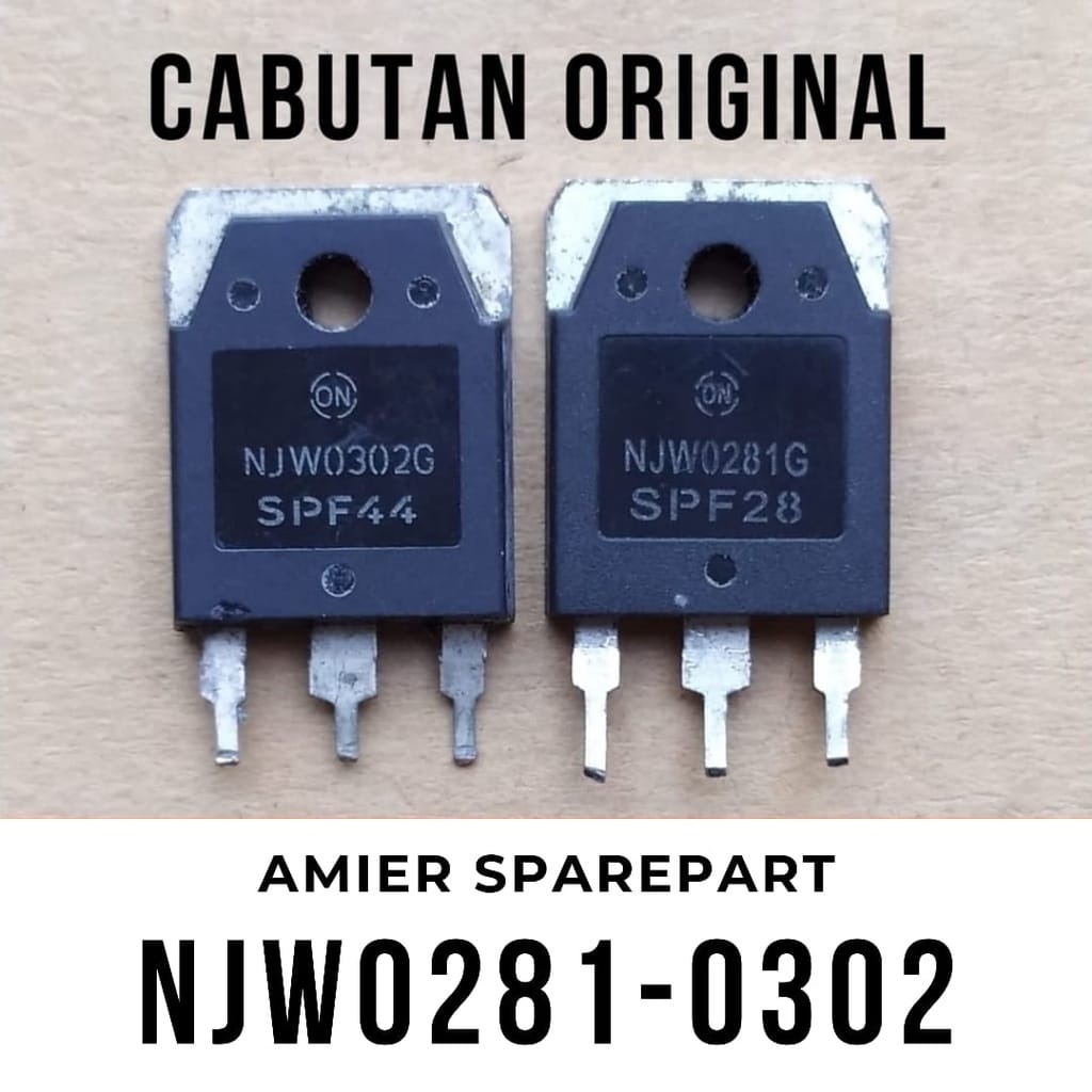 ต้นฉบับ NJW0281 NJW0302 NJW 0281 0302 1 ชุด