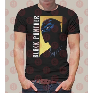 Marvel Avengers Superhero Black Panther Profile Unisex Gildan Premium S to 5XL T-Shirt_05