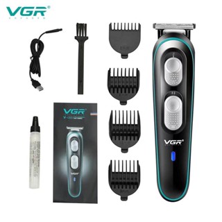 △VGR รุ่น V-055 แบตตาเลี่ยน ปัตตาเลี่ยน แบบไร้สาย VGR limo Hair Trimmer ใช้กันขอบ แกะลาย