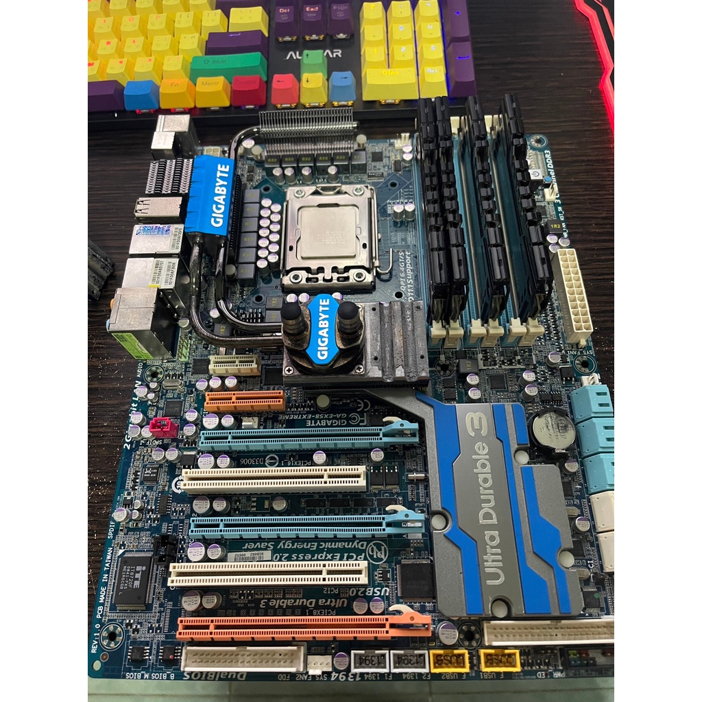 เมนบอร์ด LGA1366  Gigabyte GA-EX58-Extreme EX58-Extreme 1366 pin X58