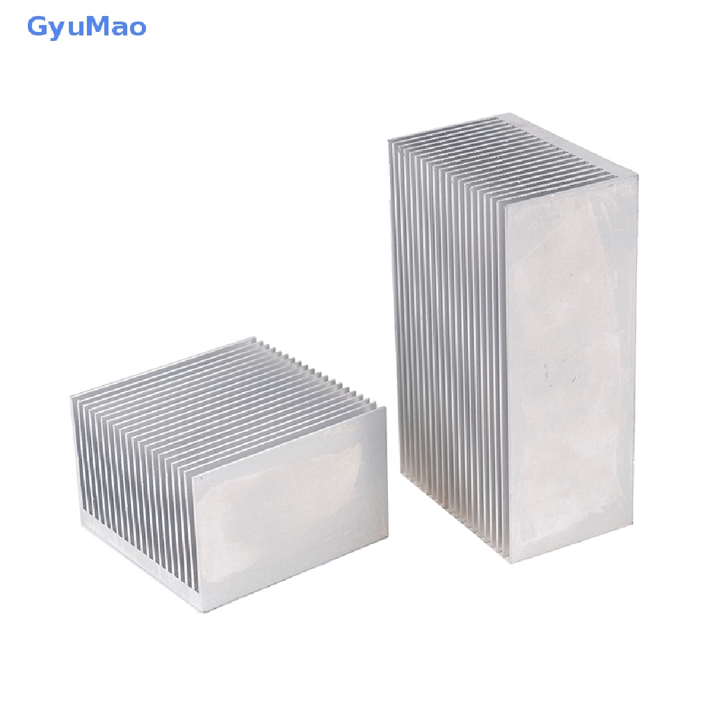 [cxGYMO] Aluminium Alloy Heatsink 60*60/100*60mm Cooling Pad LED IC Chipหม้อน้ํา HDY