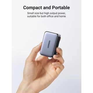 UGREEN GaN 65W USB C Charger Quick Charge QC4.0 QC PD3.0 PD USB-C Type C Fast USB Charger สําหรับโทรศัพท์ 13 Pro Max Macbook