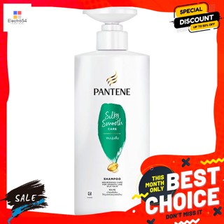 pantene(แพนทีน) Pantene แพนทีน แชมพู สูตรซิลกี้ สมูท 410 มล. Pantene Pantene Shampoo Silky Smooth Formula 410 ml.แชมพูแล