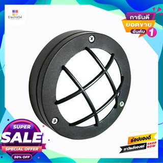 Wall โคมไฟผนังภายนอกอลูมิเนียม (LED 3 W) WW W.L.LIGHTING รุ่น WL-5512-3W/30K(BK) ขนาด 6.5x10x14 ซม. สีดำAluminum Outdoor