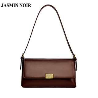 Jasmin NOIR กระเป๋าสะพายไหล่ กระเป๋าถือ หนัง PU สําหรับสตรี