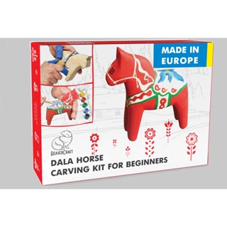 Beavercraft DIY02 Dala Horse Carving Kit_Siam Woodworker