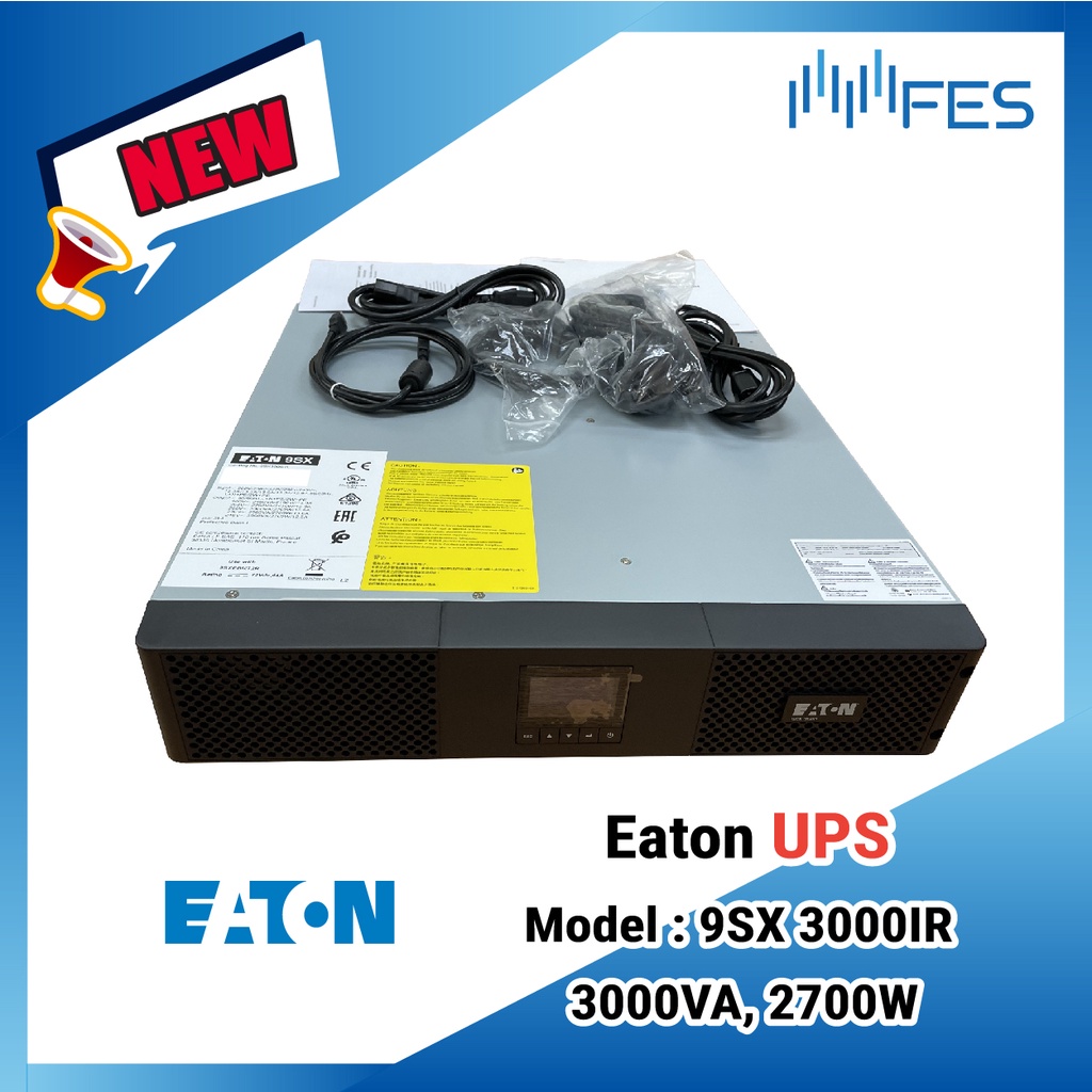 เครื่องสำรองไฟ Eaton UPS รุ่น 9SX 3000IR 3000VA, 2700W