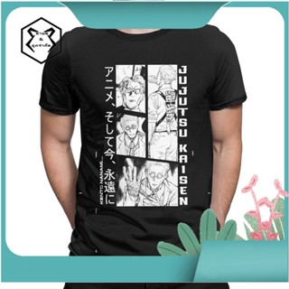 เสื้อยืดแขนสั้น คอกลม ผ้าฝ้ายแท้ พิมพ์ลายอนิเมะ Kento Nanami Jujutsu Kaisen_02