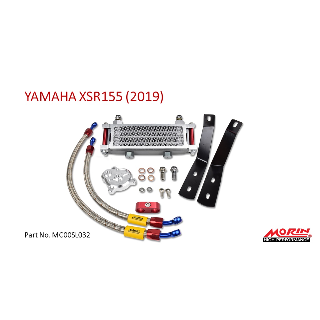 MORIN ออยล์คูลเลอร์ รุ่น YAMAHA XSR 155 (Leewattana อะไหล่แต่งมอเตอร์ไซค์)