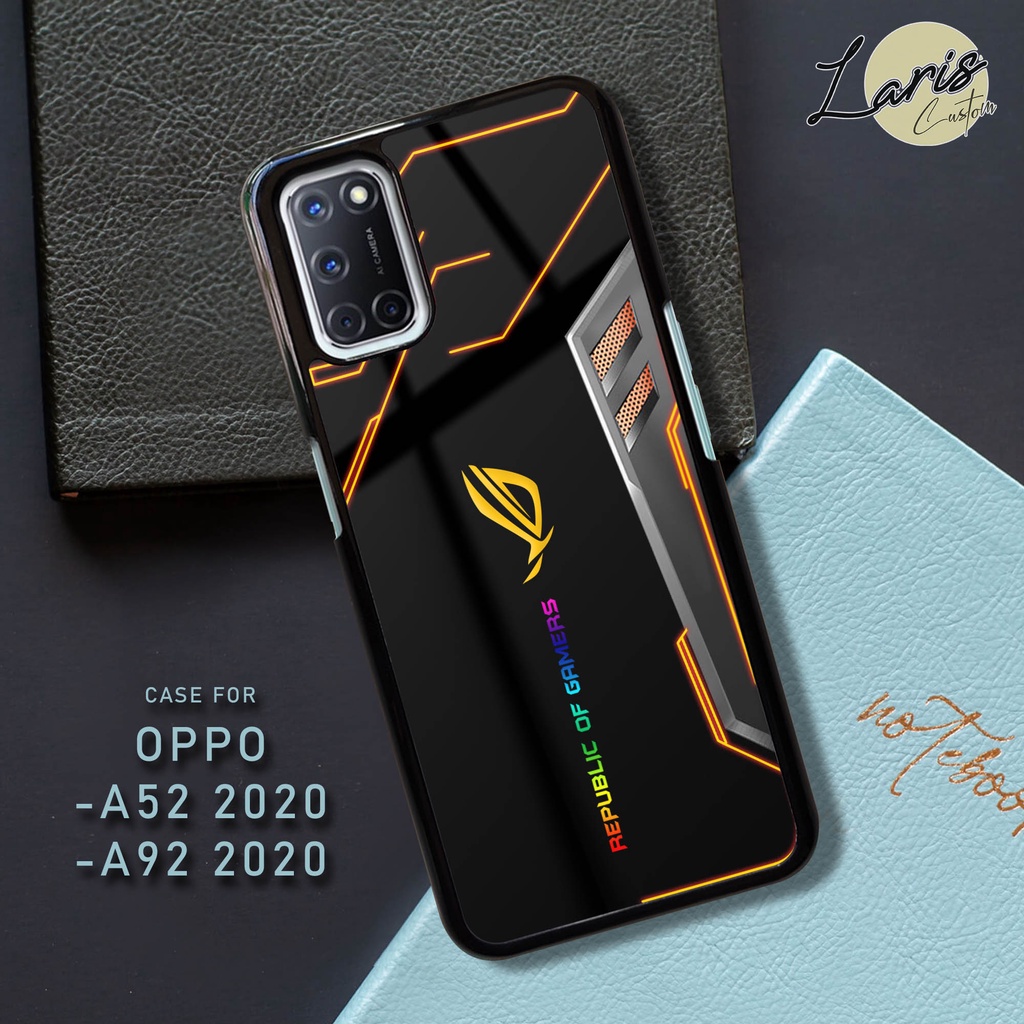 เคส HP OPPO A52/ A92 - เคส OPPO A52/ A92 - แบบกําหนดเองที่ขายดีที่สุดล่าสุด [ ROG MOTIF ] เคสโทรศัพท
