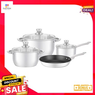 ชุดเครื่องครัวpcs ชิ้นCookwareรวมฝา7Set IncludingLid7 pcs