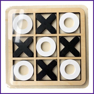 เกมกระดานไม้ปริศนา แบบโต้ตอบ X O Blocks สําหรับงานปาร์ตี้