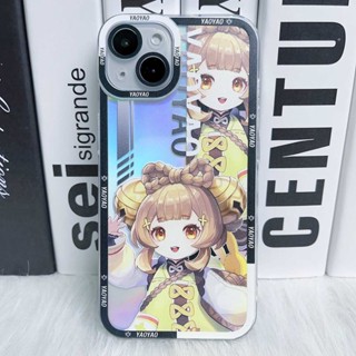 Genshin impact Yaoyao เคสป้องกันโทรศัพท์มือถือ แบบใส ลายเกมสองมิติ สําหรับ iPhone 14 13 12 11 pro promax x xs xsmax xr 7 8 plus